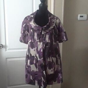 𝅺simply Vera Vera Wang Long Jacket Size S